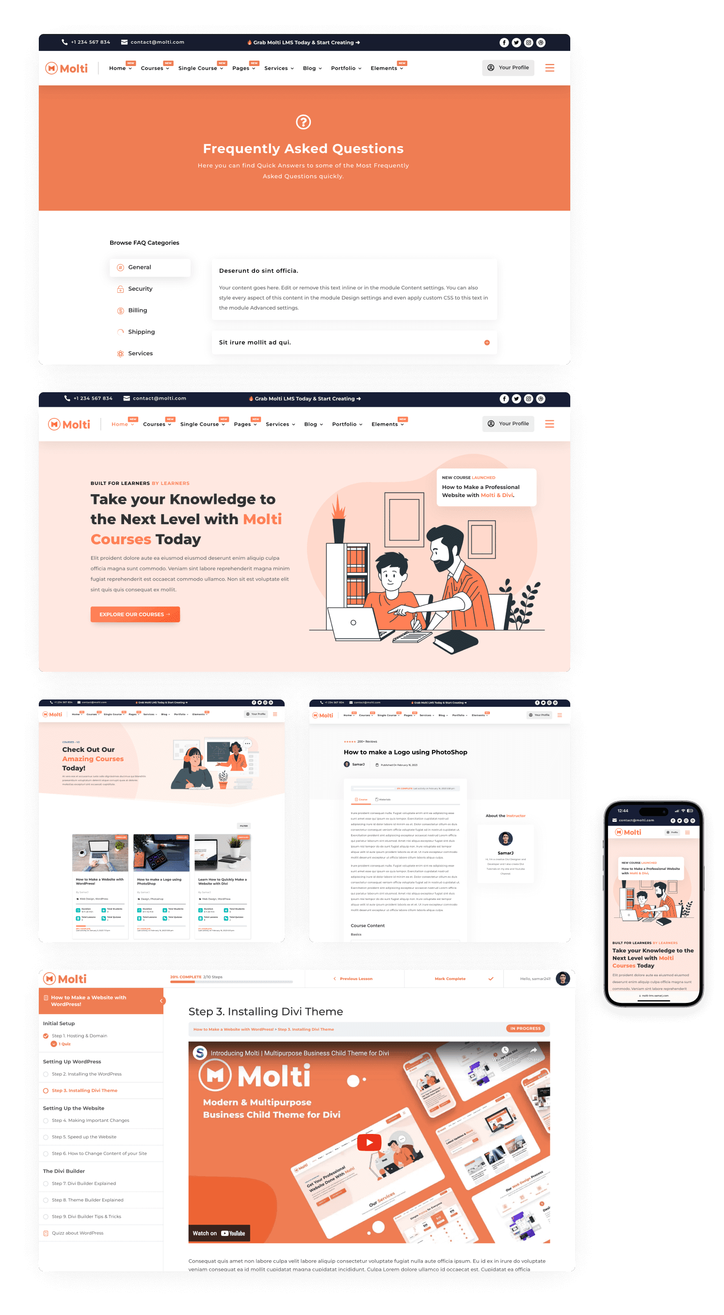 Molti LMS - hom imgs